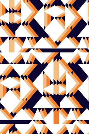 不规则几何印花华亿平台图片