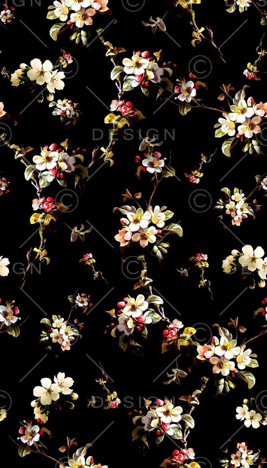 黑底印花华亿平台图片