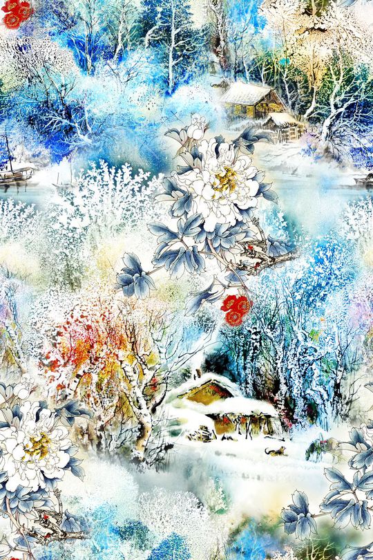 国画印花华亿平台图片