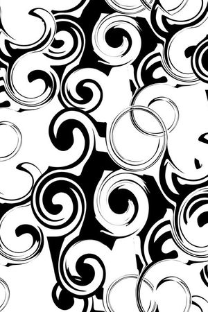 不规则几何印花华亿平台图片