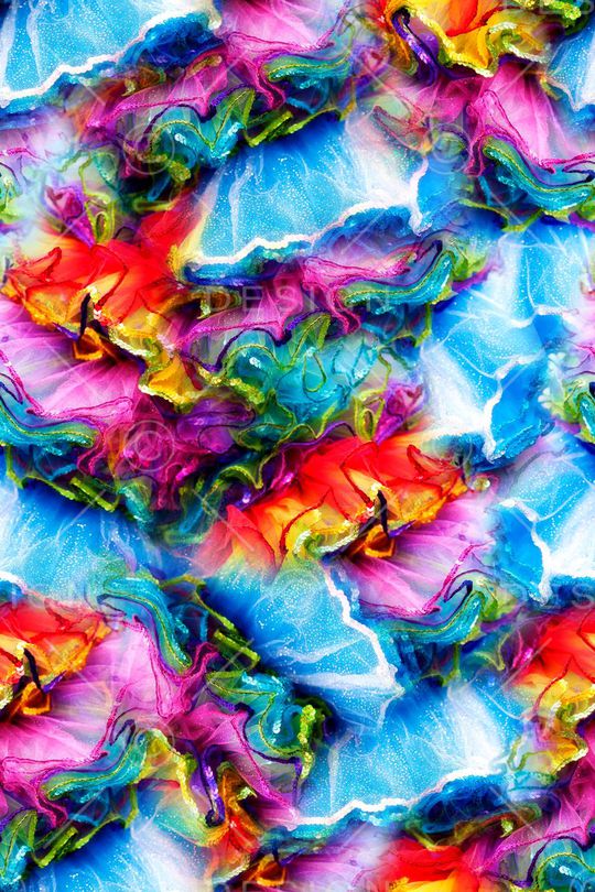 抽象印花华亿平台图片