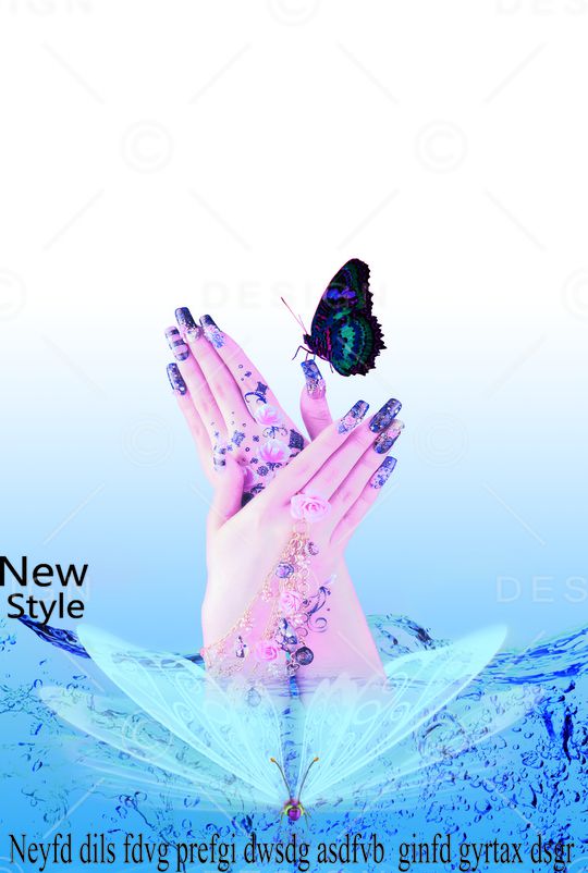 美甲图印花华亿平台图片