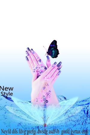 美甲图印花华亿平台图片