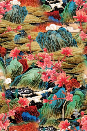 花朵印花华亿平台图片