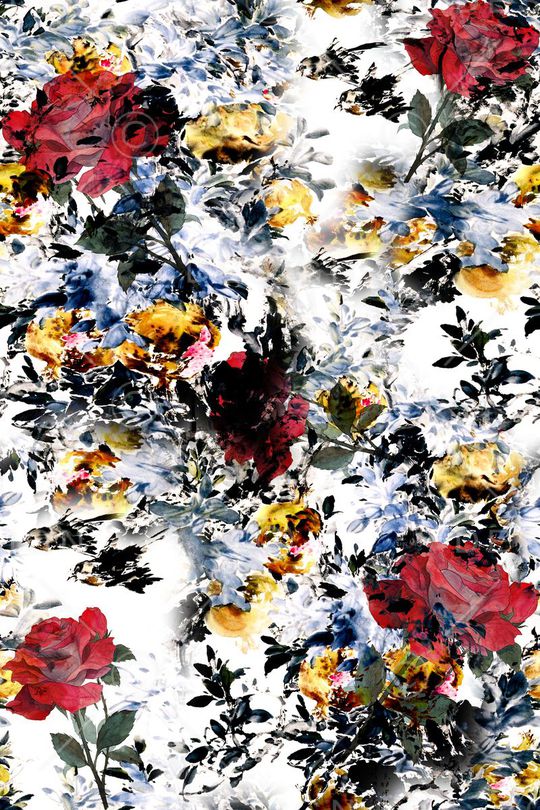 花朵印花华亿平台图片