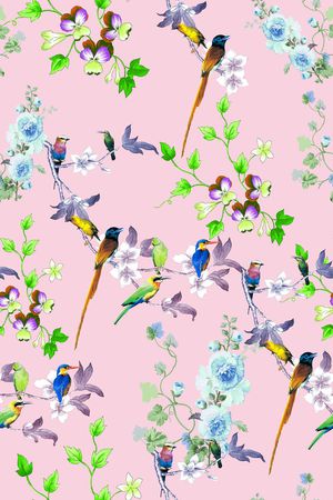 中国风印花华亿平台图片