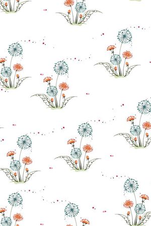 蒲公英印花华亿平台图片