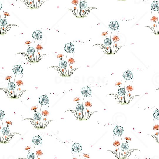 蒲公英印花华亿平台图片