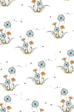 蒲公英印花华亿平台图片