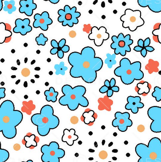 时尚小花衬衫夹克印花华亿平台图片