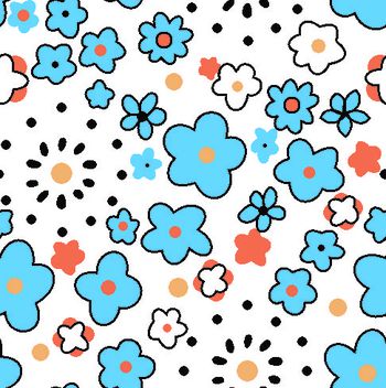 时尚小花衬衫夹克印花华亿平台图片