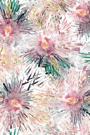 花朵印花华亿平台图片