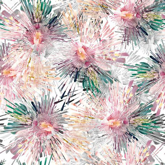 花朵印花华亿平台图片