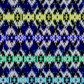 636821-几何民族波普色块黄