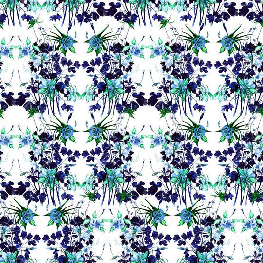 小碎花印花华亿平台图片