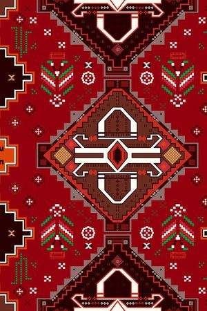 几何印花华亿平台图片