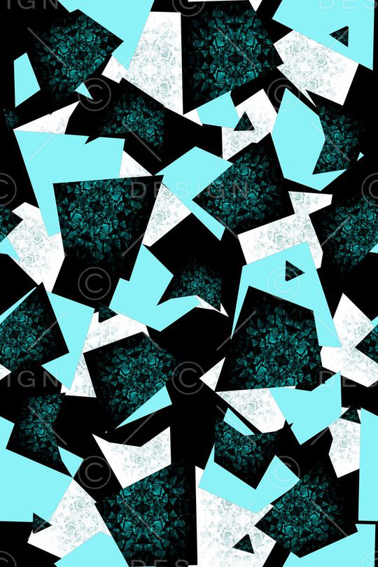 几何印花华亿平台图片