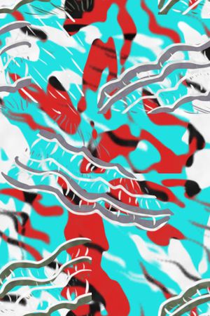 线条印花华亿平台图片