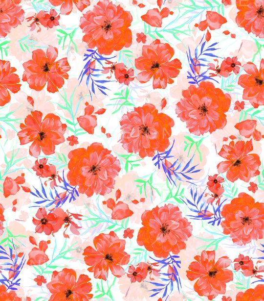 乱花印花华亿平台图片