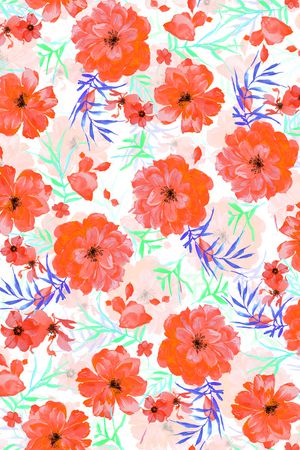 乱花印花华亿平台图片