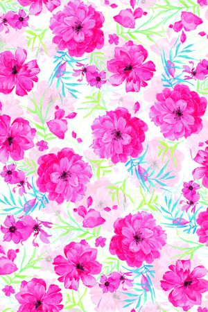 乱花印花华亿平台图片