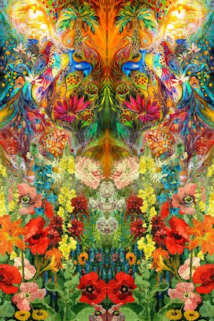 油画印花华亿平台图片