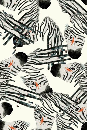 可爱印花华亿平台图片