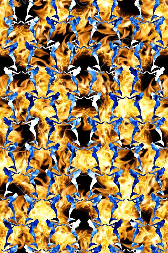 时尚潮流印花华亿平台图片