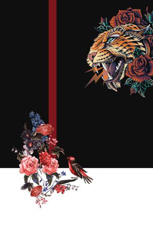 潮流男装印花华亿平台图片