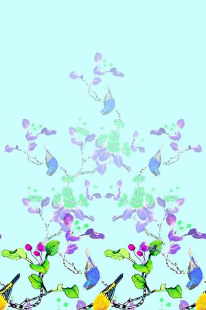 中国风印花华亿平台图片