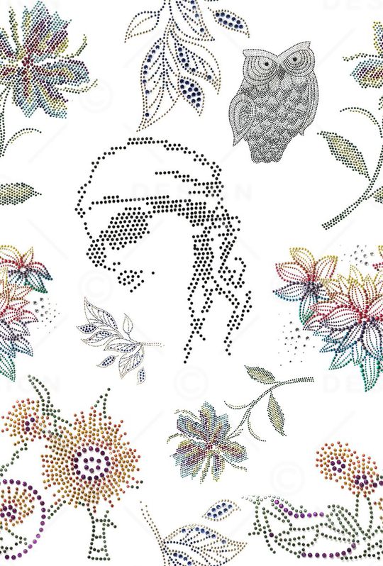 钉珠印花华亿平台图片