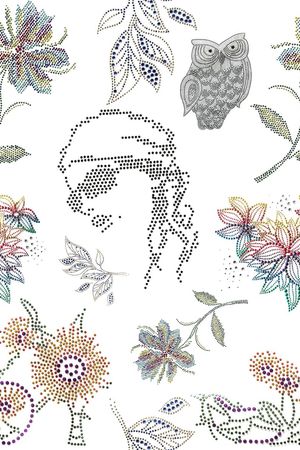 钉珠印花华亿平台图片