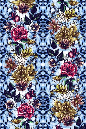 线条印花华亿平台图片