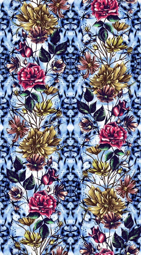 线条印花华亿平台图片