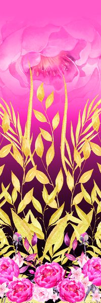 romantic印花华亿平台图片