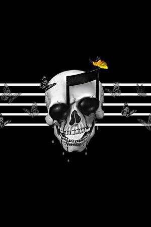 骷髅头印花华亿平台图片