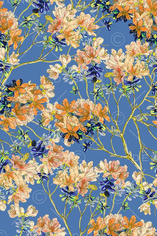 碎花印花华亿平台图片