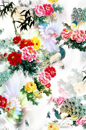 民族风印花华亿平台图片