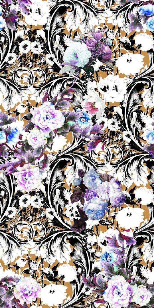 清爽印花华亿平台图片