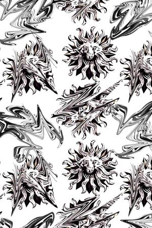 男装夹克印花华亿平台图片