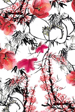 女装印花华亿平台图片