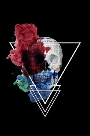 骷髅头印花华亿平台图片