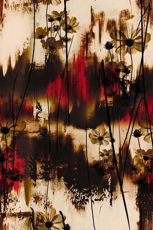 水墨印花华亿平台图片