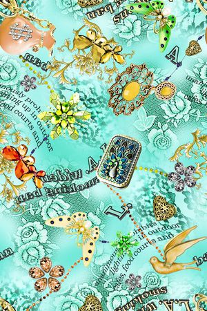 珠宝印花华亿平台图片