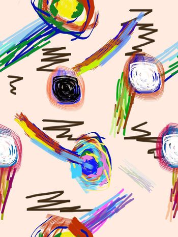 637547-跳跃的色彩