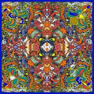 方巾印花华亿平台图片