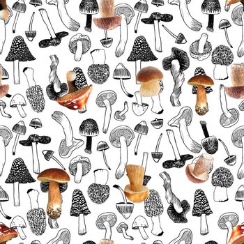 蘑菇印花华亿平台图片