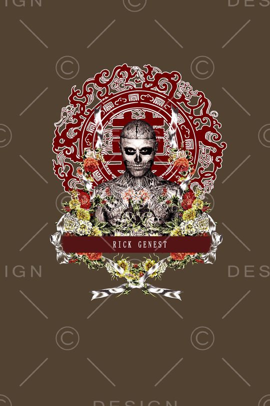 抽象印花华亿平台图片