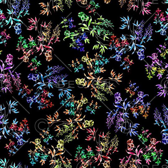 兰花印花华亿平台图片