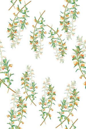 温馨淡雅印花华亿平台图片